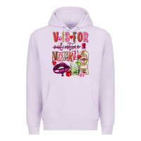 Lilac v is for vodka Premium Hoodie - NancyCooperArtShop