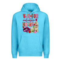 Ocean Blue v is for vodka Premium Hoodie - NancyCooperArtShop