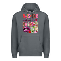 Rock v is for vodka Premium Hoodie - NancyCooperArtShop