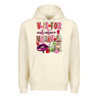 Sandshell v is for vodka Premium Hoodie - NancyCooperArtShop