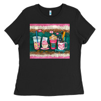Black teacher coffee cups Ladies Tee - AdoDesignShop