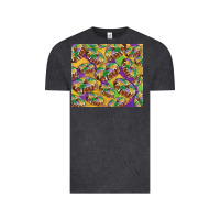 Vintage Black Mardi gras king cake Vintage Tee - RanaPortraitStore