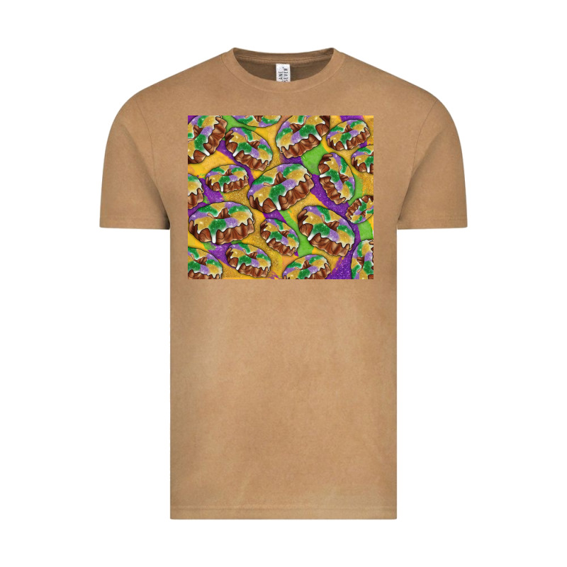 Mardi Gras King Cake Vintage Tee by RanaPortraitStore | Teevron