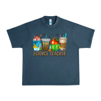 Midnight Navy science teacher coffee cups Urban Heavy Tee - texasbilliewilder