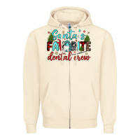 Sandshell santas favorite dental crew Zipper Hoodie - JahusDesignShop