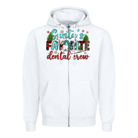 White santas favorite dental crew Zipper Hoodie - JahusDesignShop