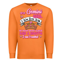 Carrot As A Gemini Girl I Was Born With My Heart On My Sleeve And A Mouth Premium Sweatshirt - Jasminsmagicworld