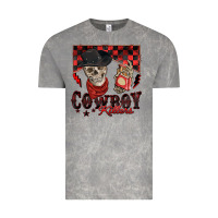 Cloud Rock cowboy killer Vintage Tee - Zillion Design Studio