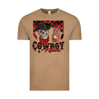 Vintage Coffee cowboy killer Vintage Tee - Zillion Design Studio