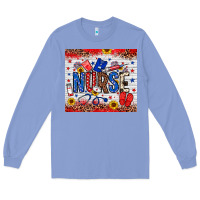 Colony Blue American Nurse 20oz tumbler Long Sleeve Tee - Neo Western