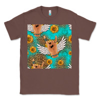 Chestnut rock n roll hands seamless pattern Classic Tee - HRA Design Shop