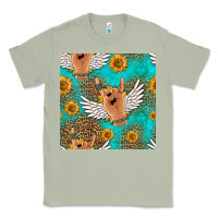 Matcha rock n roll hands seamless pattern Classic Tee - HRA Design Shop