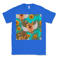 True Royal rock n roll hands seamless pattern Classic Tee - HRA Design Shop