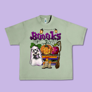 Boooks Urban Heavy Tee Designed By Barkaloodesign
