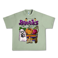 Oil Green boooks Urban Heavy Tee - BarkalooDesign