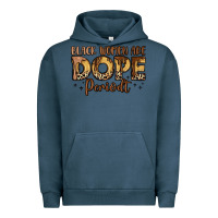 Pigment Midnight Navy black women are dope periodt Urban Hoodie - LillyAllenDesigns
