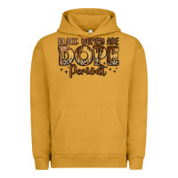 Pigment Peanut Butter black women are dope periodt Urban Hoodie - LillyAllenDesigns
