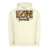 Pigment Pistachio black women are dope periodt Urban Hoodie - LillyAllenDesigns
