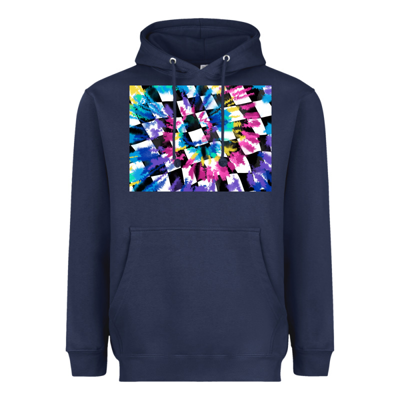 Tie Dye Colourful Race Flag Background 3200x2400 Heavyweight Hoodie by AdoDesignShop | Teevron