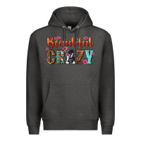 Charcoal Heather beautiful crazy Premium Hoodie - NancyCooperArtShop