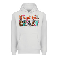 Dove Grey beautiful crazy Premium Hoodie - NancyCooperArtShop