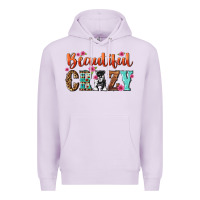 Lilac beautiful crazy Premium Hoodie - NancyCooperArtShop