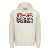 Oatmeal Heather beautiful crazy Premium Hoodie - NancyCooperArtShop