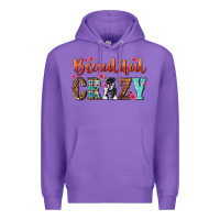 Purple beautiful crazy Premium Hoodie - NancyCooperArtShop