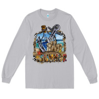 Moon Dust summer Long Sleeve Tee - SublimationCraftShop