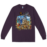Plum summer Long Sleeve Tee - SublimationCraftShop