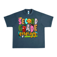 Midnight Navy second grade energy Urban Heavy Tee - texasbilliewilder