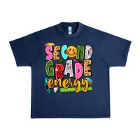 Navy second grade energy Urban Heavy Tee - texasbilliewilder