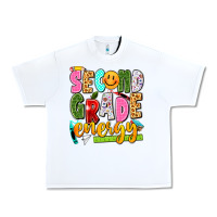 White second grade energy Urban Heavy Tee - texasbilliewilder