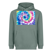 Sage tie dye background colourful leopard 2 3200x2400 Heavyweight Hoodie - AdoDesignShop