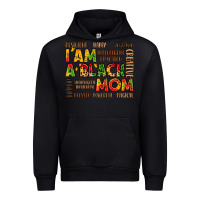 Black i am a black mom Urban Hoodie - LillyAllenDesigns