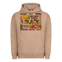 Pigment Burro i am a black mom Urban Hoodie - LillyAllenDesigns