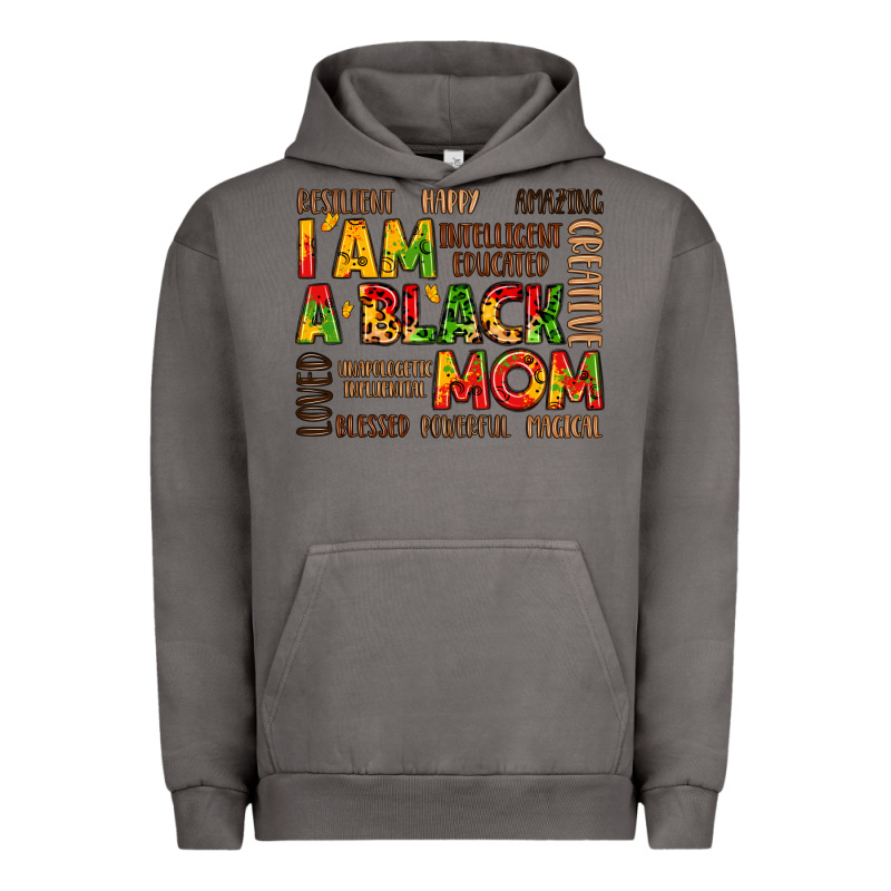 I Am A Black Mom Urban Hoodie by LillyAllenDesigns | Teevron