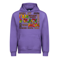 Tulip i am a black mom Urban Hoodie - LillyAllenDesigns