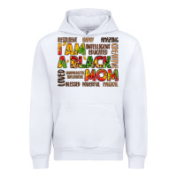 White i am a black mom Urban Hoodie - LillyAllenDesigns