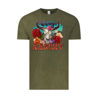 Vintage Olive always ranchy Vintage Tee - Zillion Design Studio