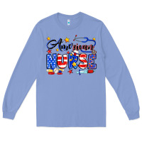 Colony Blue American Nurse Long Sleeve Tee - Neo Western