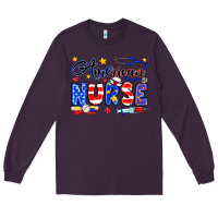 Plum American Nurse Long Sleeve Tee - Neo Western