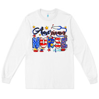 White American Nurse Long Sleeve Tee - Neo Western