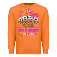 Carrot As A Leo Girl I Was Born With My Heart On My Sleeve And A Mouth Premium Sweatshirt - Jasminsmagicworld