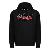 Black checkered mama Premium Hoodie - MaliasSmallBusiness