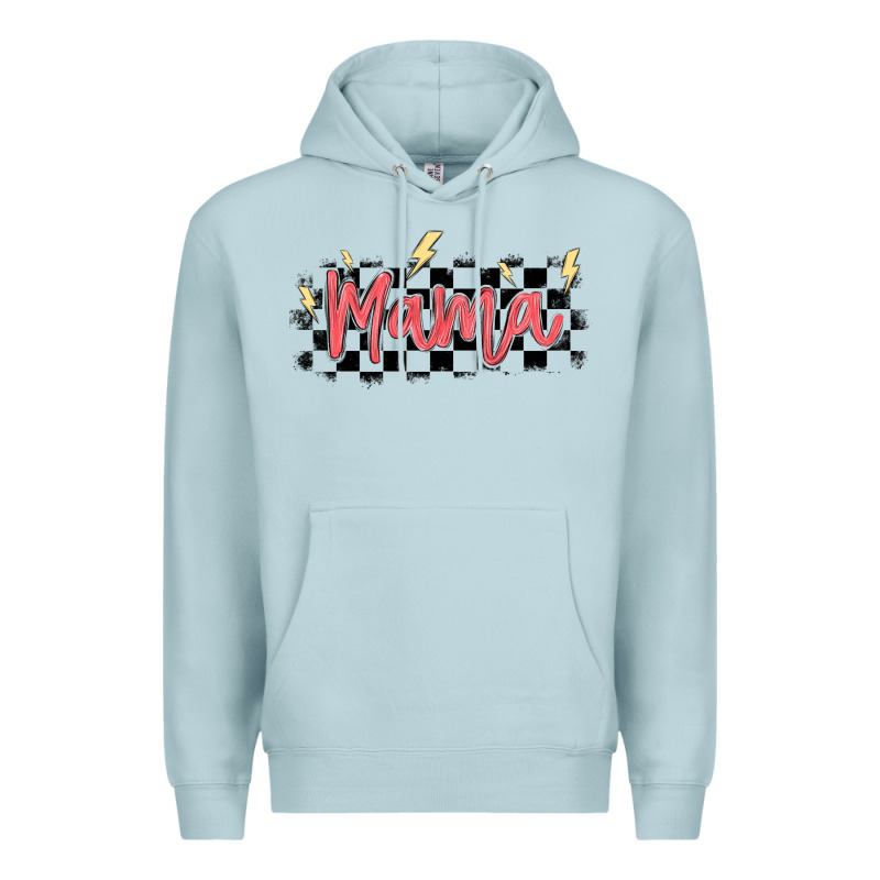 Checkered Mama Premium Hoodie by MaliasSmallBusiness | Teevron