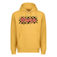Mustard checkered mama Premium Hoodie - MaliasSmallBusiness