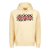 Pina Colada checkered mama Premium Hoodie - MaliasSmallBusiness