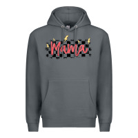 Rock checkered mama Premium Hoodie - MaliasSmallBusiness