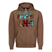 Chestnut santas favorite cna Zipper Hoodie - JahusDesignShop